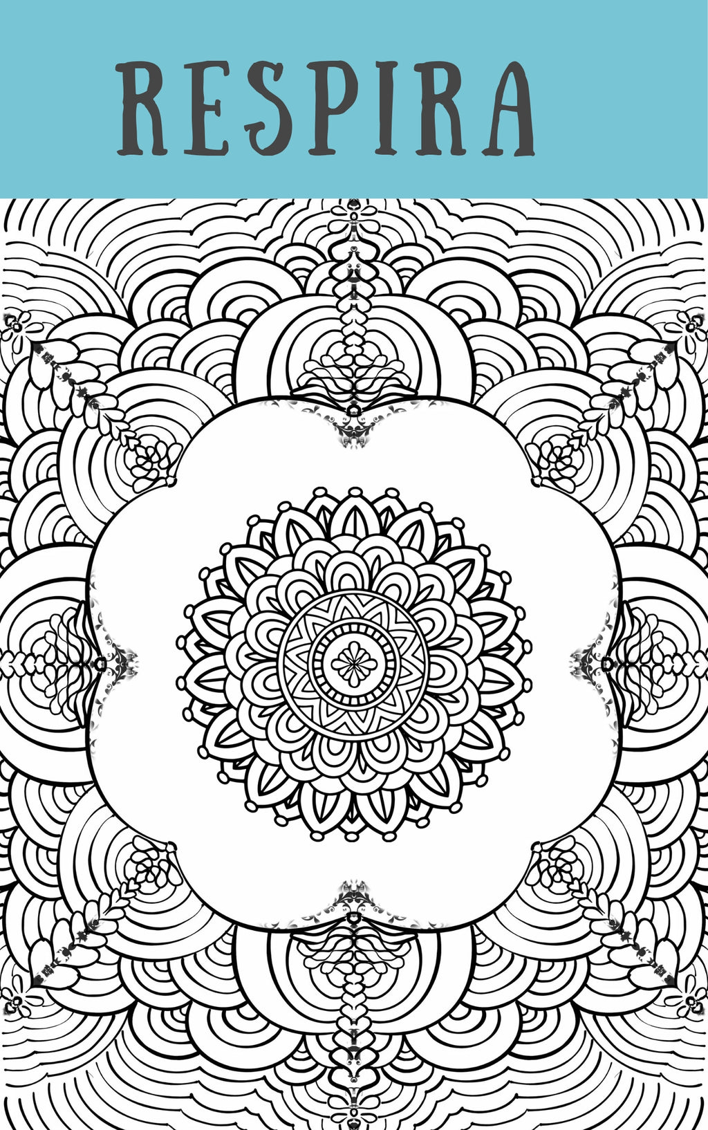 Libro para colorear "Calma" para adultos