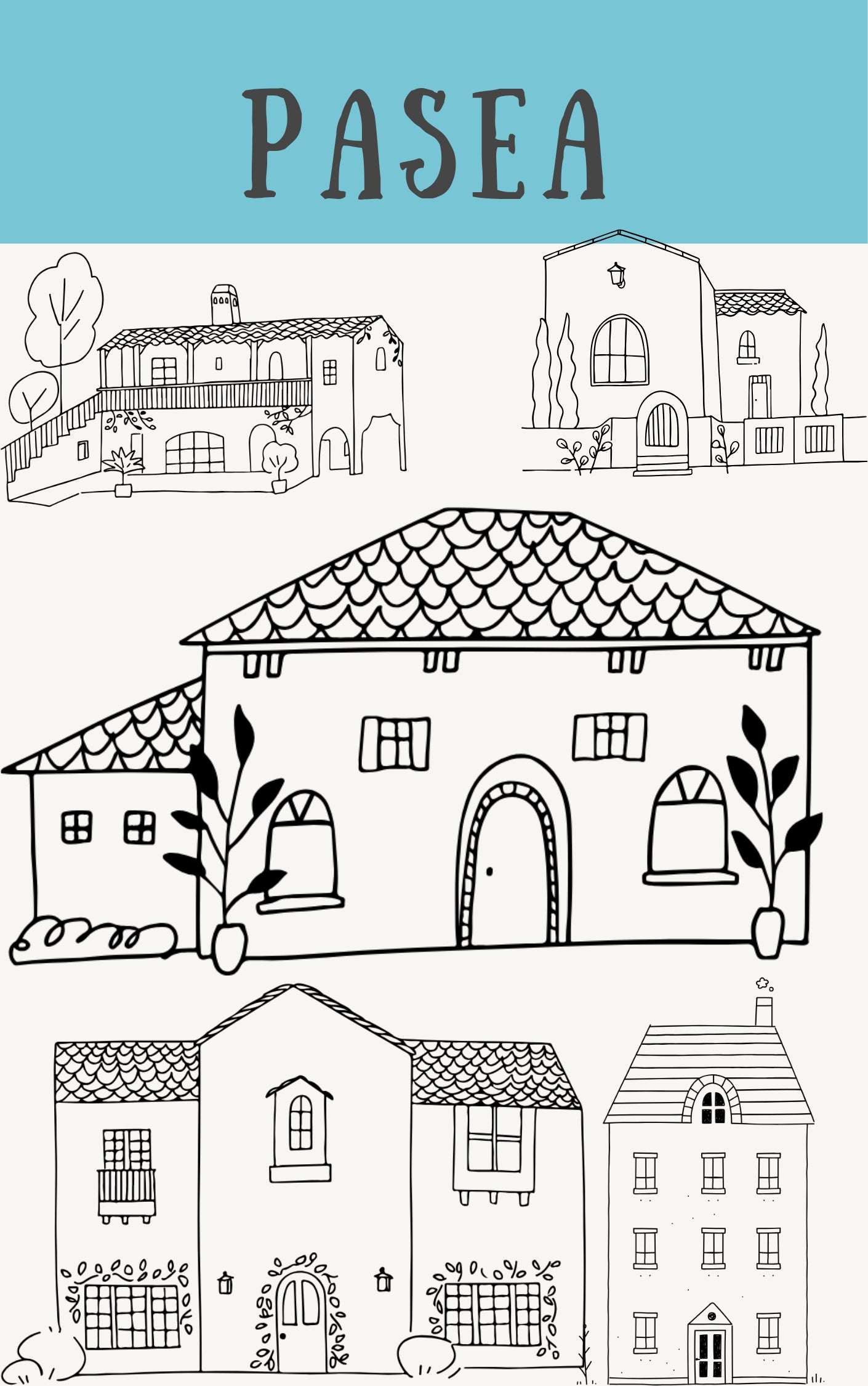 Libro para colorear "Calma" para adultos